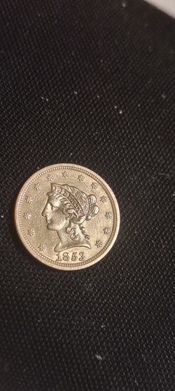 US $2.50 Quarter Eagle Gold Coin