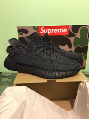 All Black Kanye west adidas yeezy 350 v2 'sply 350' uk Kids
