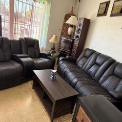 Reclining Living Room Set - Sofa & Loveseat