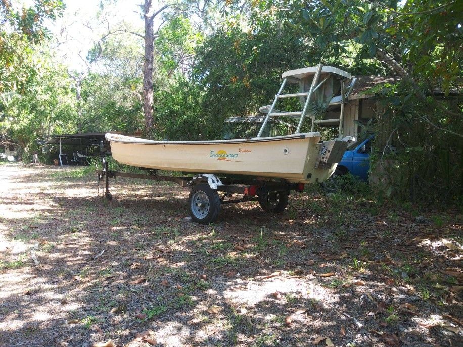 Photo Project hull 1999 sundowner micro skiff