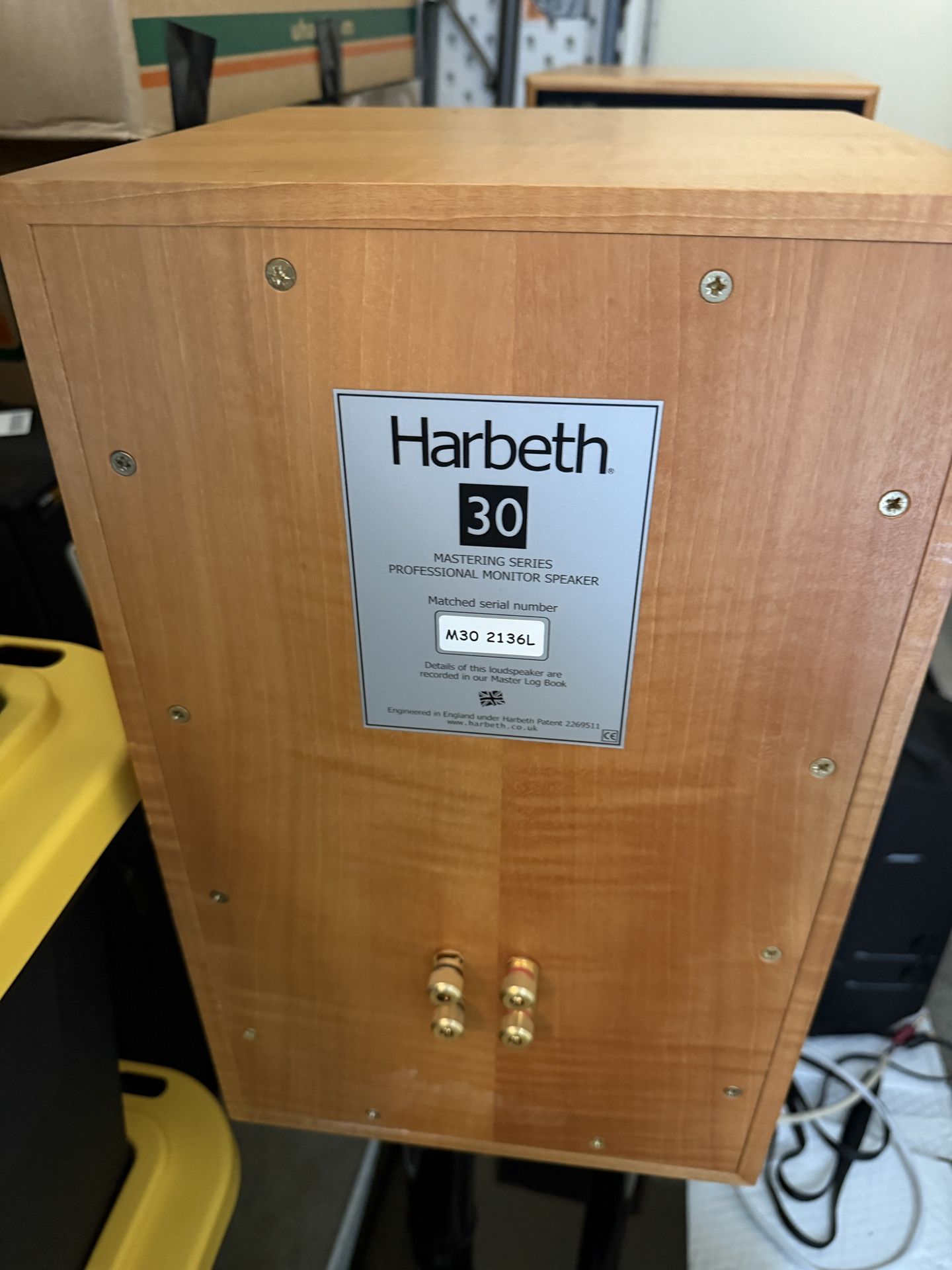 Harbeth 30 monitor Speakers 