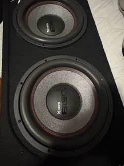 Dual ds18 Gen X subs with ported bass worx box.
