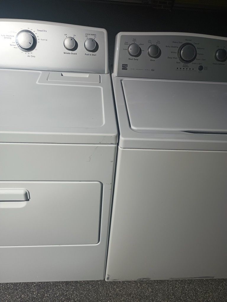 Kenmore Washer And Dryer Set For Sale With 60 Days Warranty