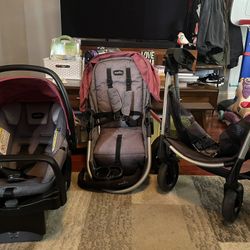 Evenflo Car Seat And Stroller 