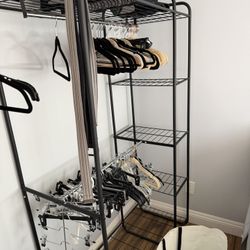 Metal Closet Rack