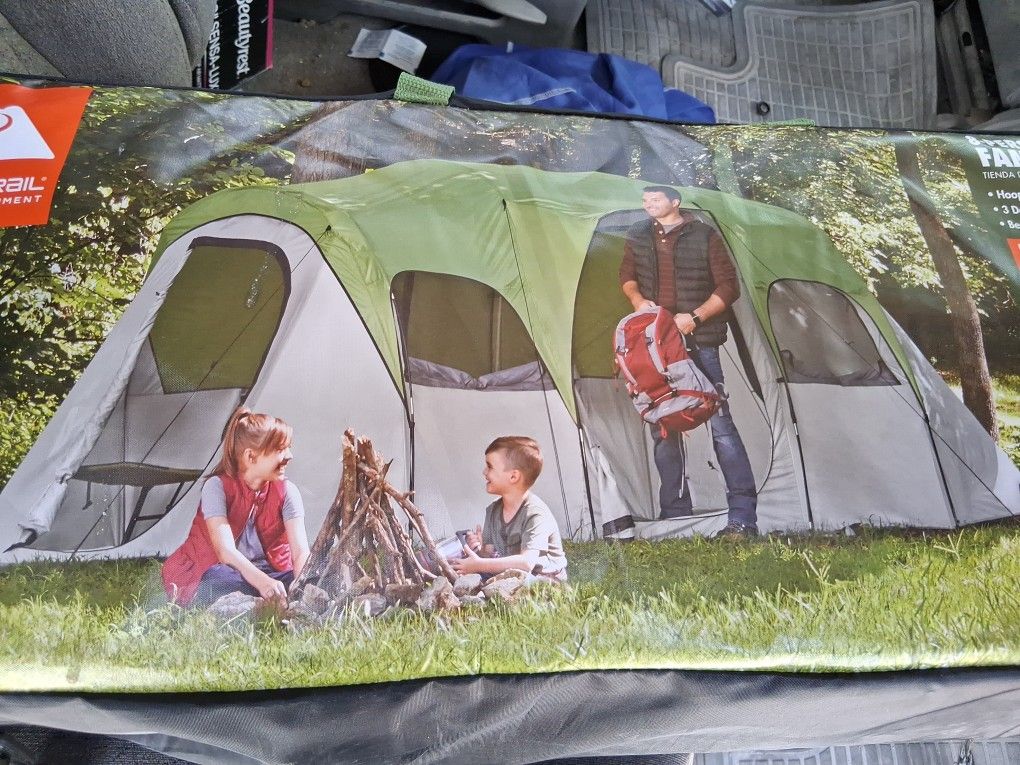 Walmart Cabin Tent 6 Person Unopened Box Now Even Cheaper
