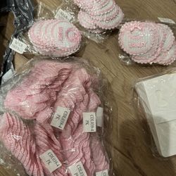  Favor Box Decorations Pink Baby Girl 