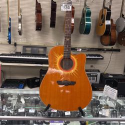 Esteban Coral Sun Cutaway Guitar 