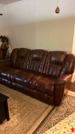 La Z Boy 3-chair sofa.