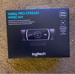 Logitech 1080P Pro Stream Webcam