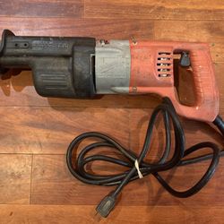 MILWAUKEE SAWZALL - 6509-22. Made in USA. In good working order