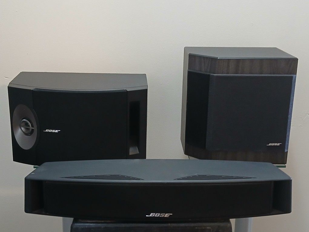 Bose Speakers With Center Speaker Where Else Can You Spend $100 On A Great Bose System