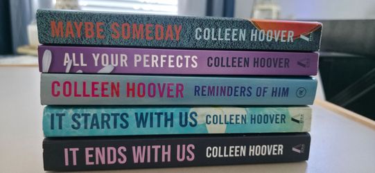 Colleen Hoover book collection