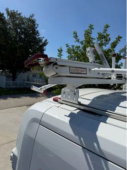 Ford transit 250 ladder brackets