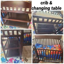 Crib  and/ or Changing Table 