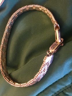 Italian Silver bracelet $35 / 🦋 Long Butterflies earrings - silver jewelry $20 Welcome to visit for more classy jewelry 🦋