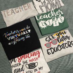 Teacher shirt bundle