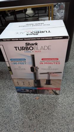 Shark Turbo Blade Cool + Heat. New in box. City of Orange 🍊