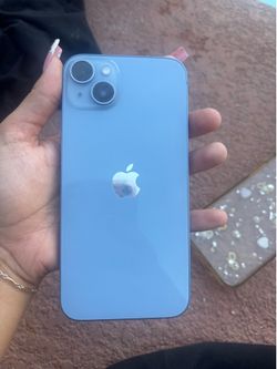 Light blue iphone 14 plus