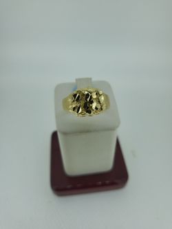 10K Nugget Ring