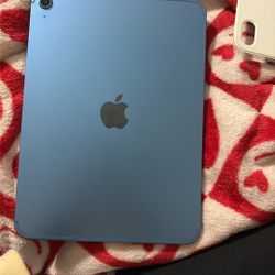 Blue iPad A16 With Cellular 