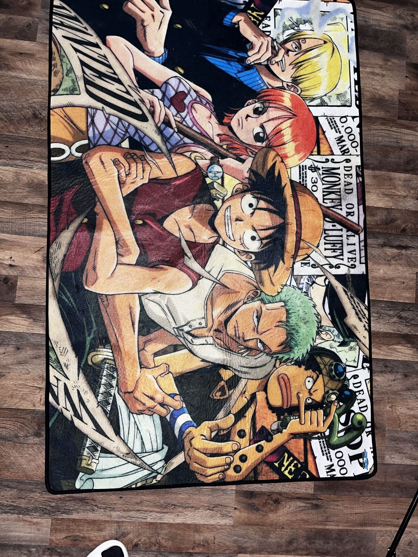 One Piece Luffy Rug