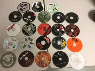 Rap hip hop CD’s