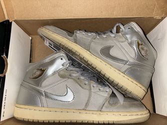 Air Jordan 1 Metallic Silver 2001