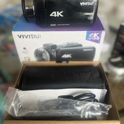 Vivitar 4K HD Digital Video Camera, Night Vision, WIFI, Remote Control