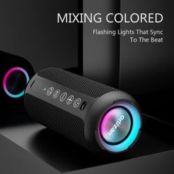 🔥🔥 Loud Sound. Deep Bass. All-Day Play! 🔥🔥  🎧 Portable Bluetooth Speaker – Waterproof & Powerful!  Looking for a speaker that’s small but serious