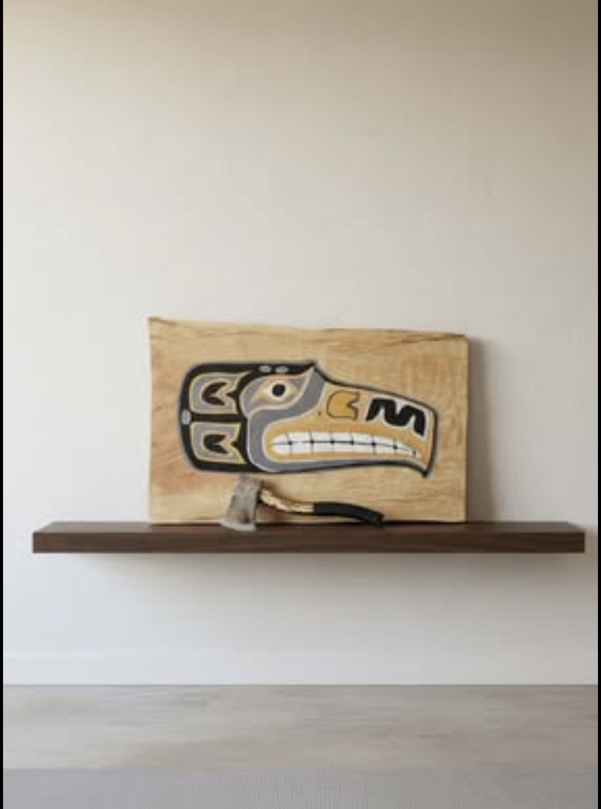 Hand Painted Quilted Maple Wall Art | Northwest Coast