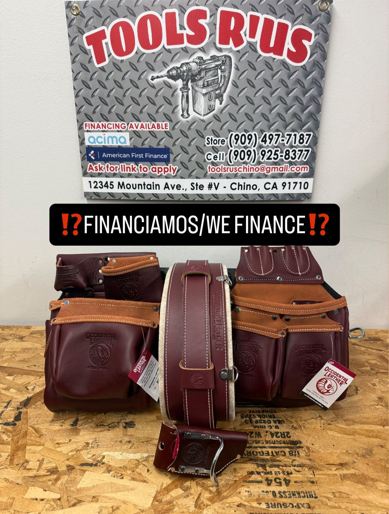 OCCIDENTAL LEATHER Stronghold Big Oxy Set(COMPLETO)**(FINANCIAMOS/WE FINANCE)**
