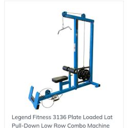 Legend Fitness Plate Loaded Pulldown