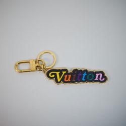 Louis Vuitton M63747 Metal Porte Cle New Wave Bag Charm