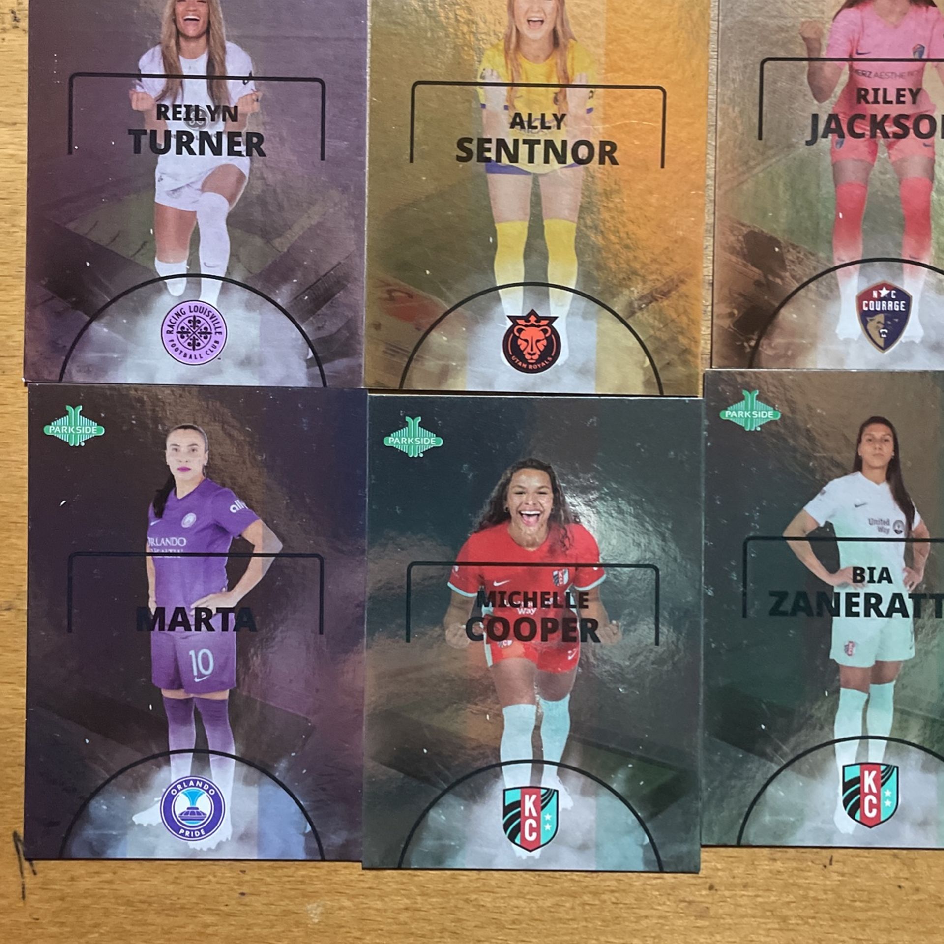 2024 PARKSIDE LOT OF 6 CARDS 