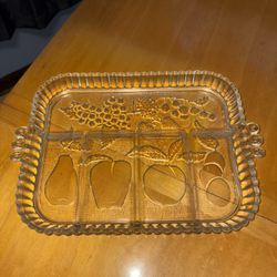 Presentations Crystal Relish Tray