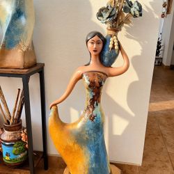 Large Mexican Handmade Doll