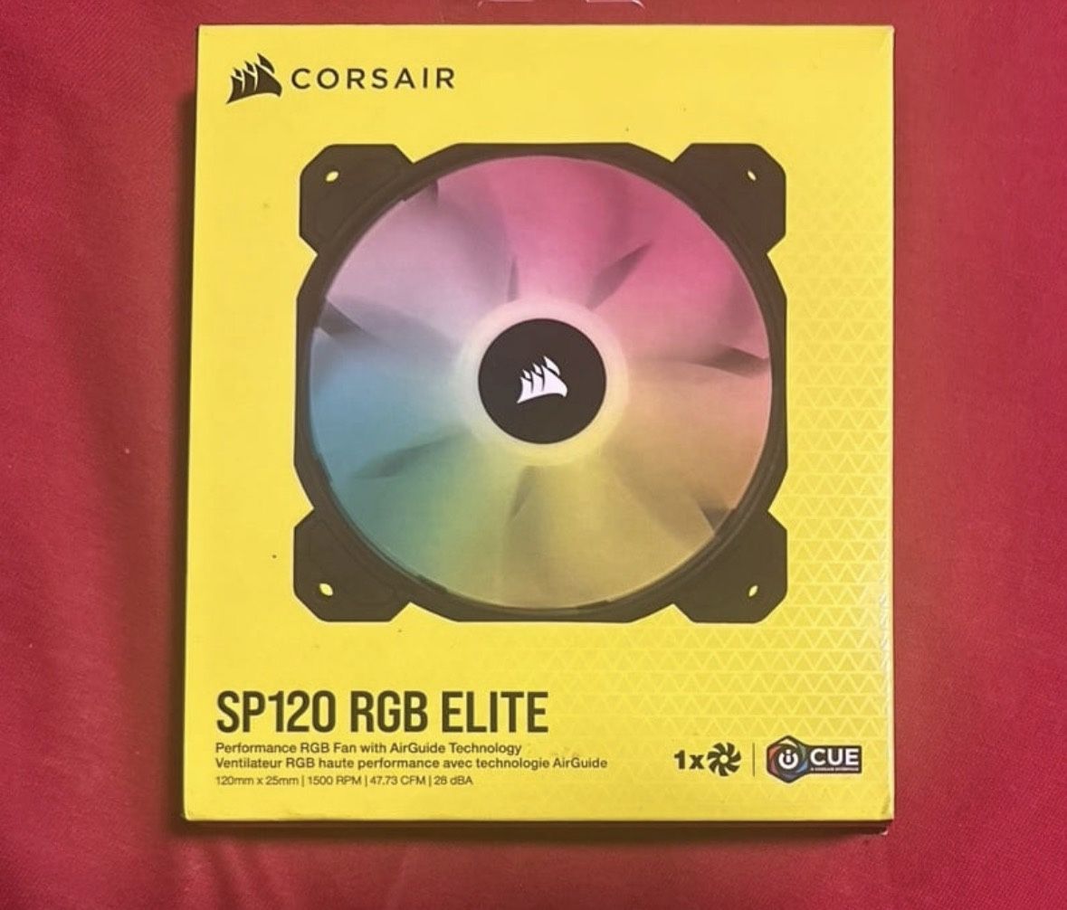3x RGB Corsair Fans