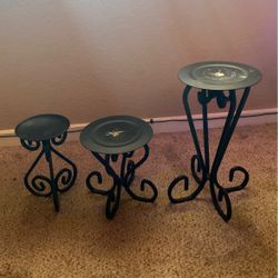 3pc Candle Holders