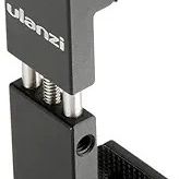 New ULANZI ST-02S Aluminum Tripod Mount w Cold Shoe Mount, Support Vertical and Horizontal, Universal Metal Adjustable Clamp