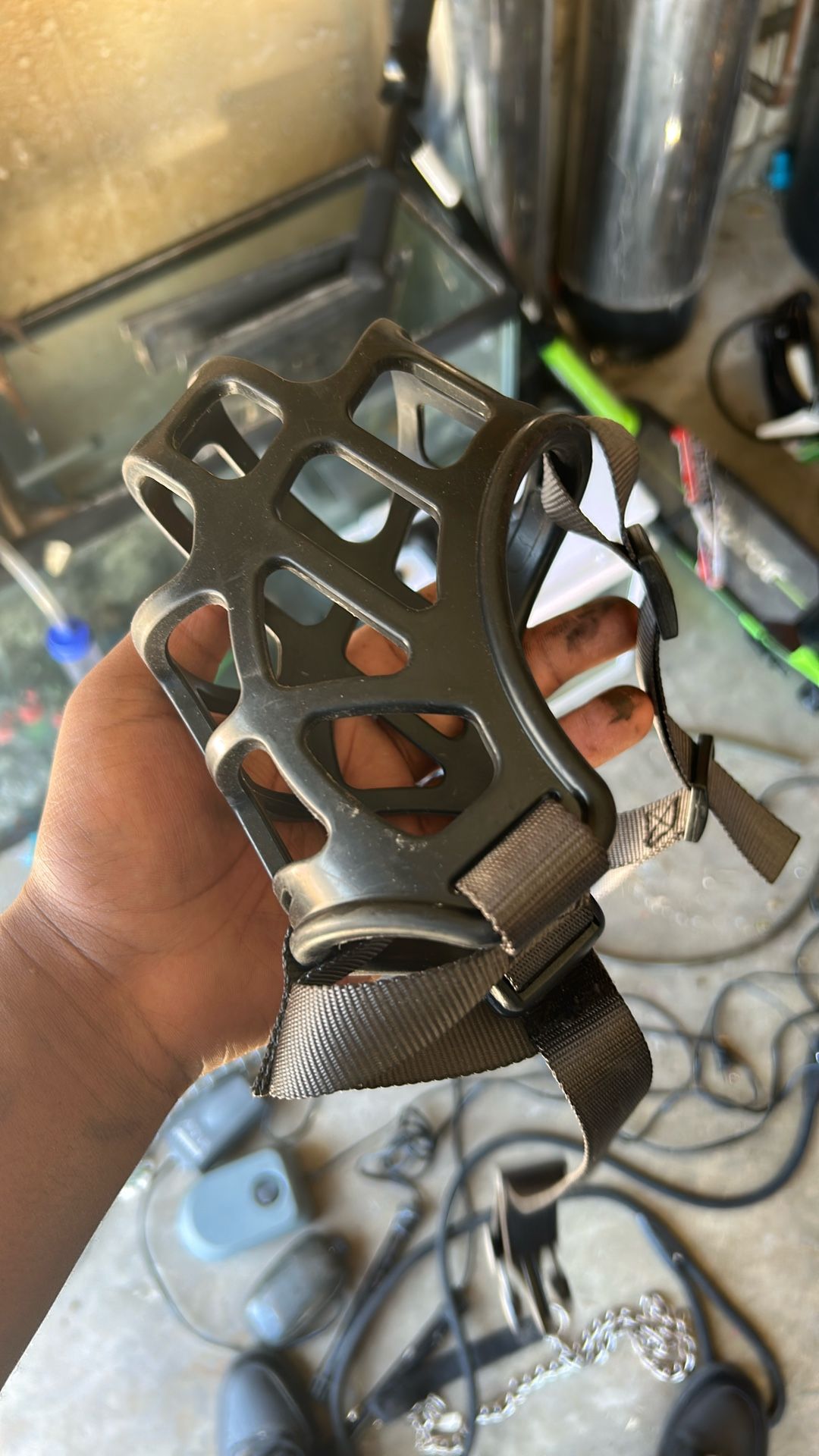 Muzzle With Medal Chain 