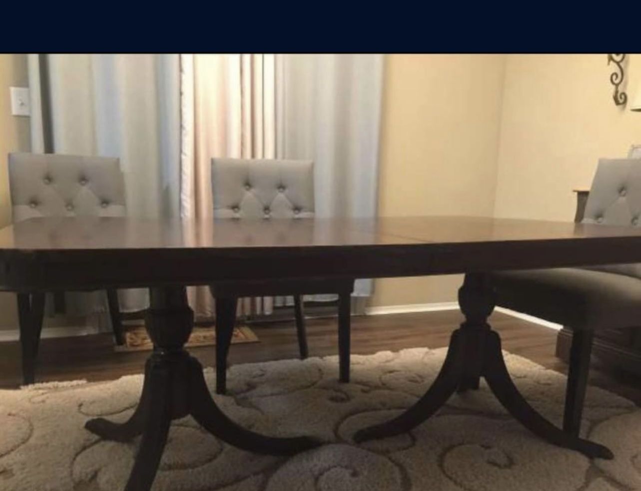 Antique Duncan Phyfe Table (measurements In The Last Picture.
