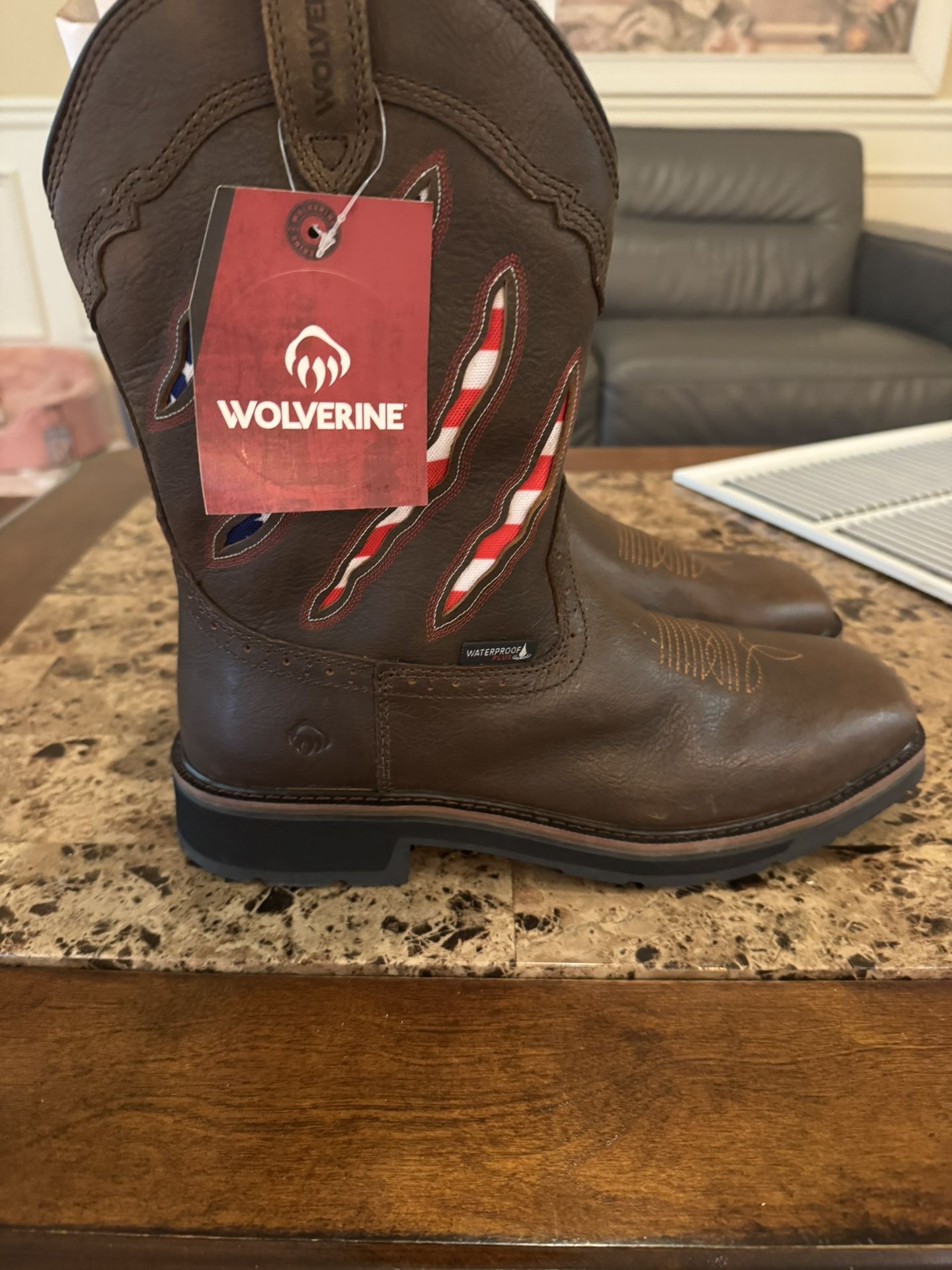 Steal Toe Wolverine Boots