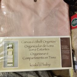 Pink Shelf Organizer 