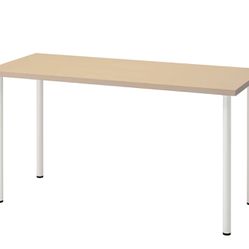 IKEA Linnmon Desk Birch/White