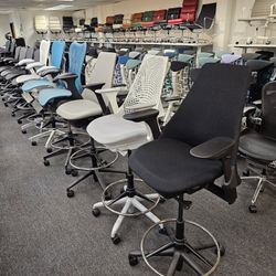 LARGE SELECTION OF HERMAN MILLER EMBODY, AERON, MIRRA, SAYL, COSM, EAMES . ALL IN STOCK READY FOR PICKUP- DELIVERY- SHIPPING