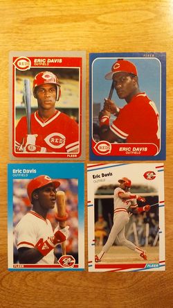 BASEBALL CARDS ERIC DAVIS