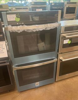 Built in double wall oven 30 inch wide stainless steel GE Profile