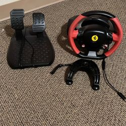 Gaming Steering Wheel For Xbox