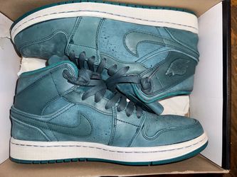 Nike Air Jordan 1 Mid Teal Sneakers size 9